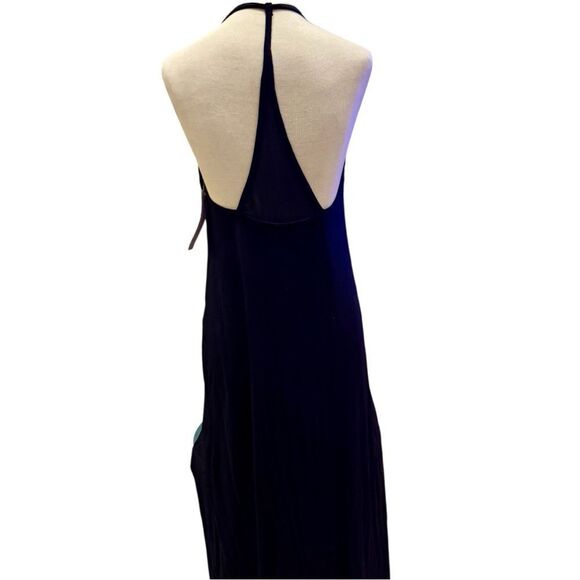 BCBGeneration Black Halter Maxi Dress NWT Mid-2010s Small - Picture 3 of 6